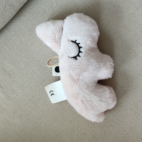 New done by deer rattle plush tiny sensory nozo the rhino - Picture 3 of 3